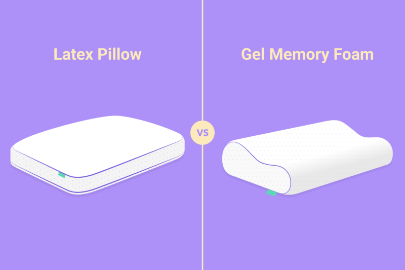 Latex Vs Gel Memory Foam Pillow